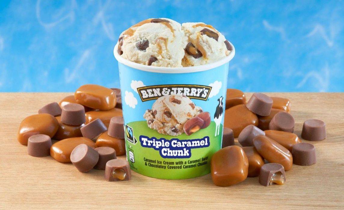 Triple Caramel Chunk Pint 458ml