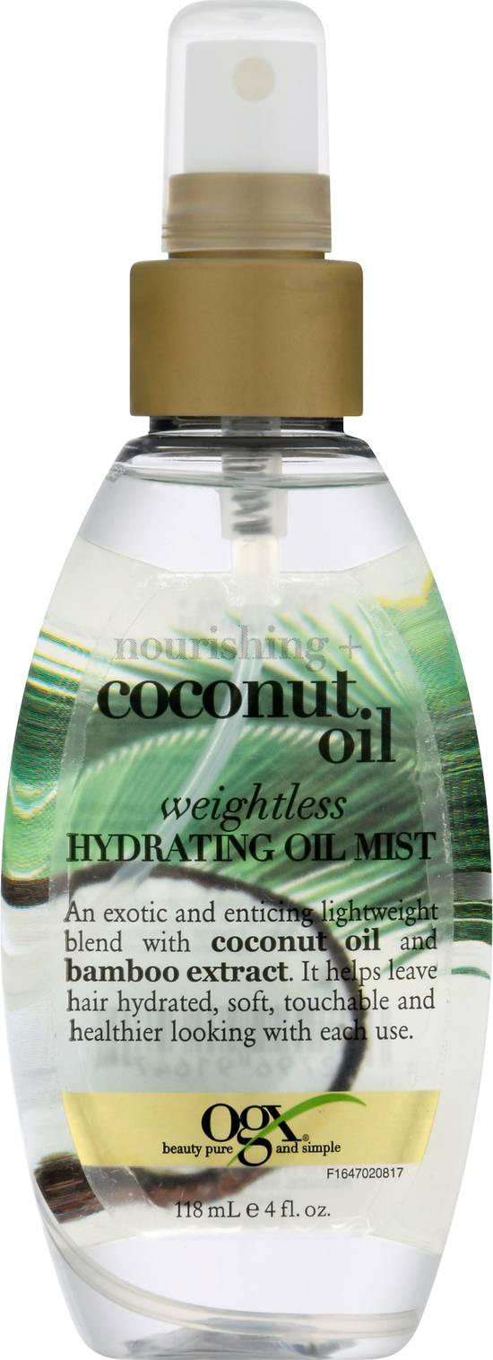 Ogx Nourishing +Coconut Oil Weightless Hydrating Oil Mist
