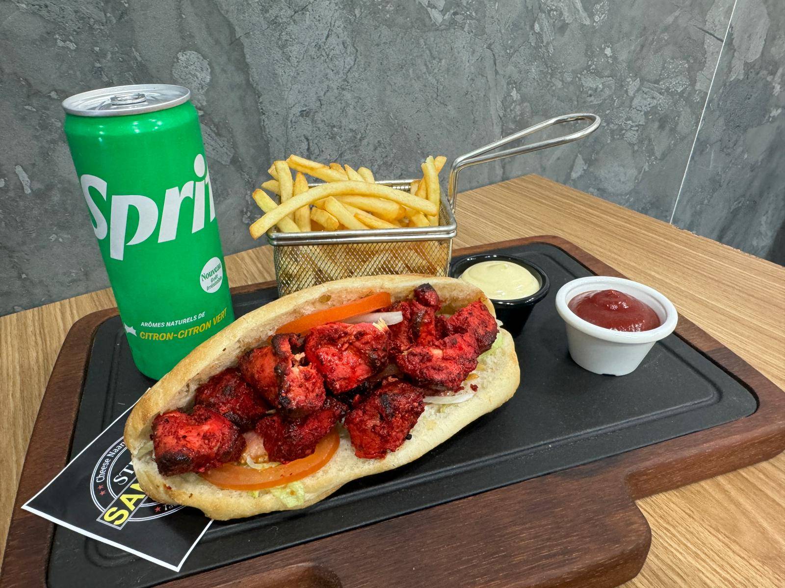 Menu Sandwich  Chicken tikka