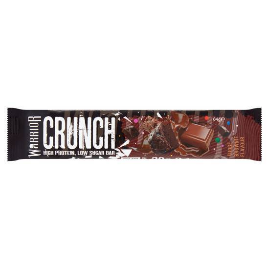 Warrior Crunch Fudge Brownie 64g Original Price £4.29