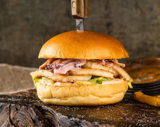 Grilled Halloumi Burger