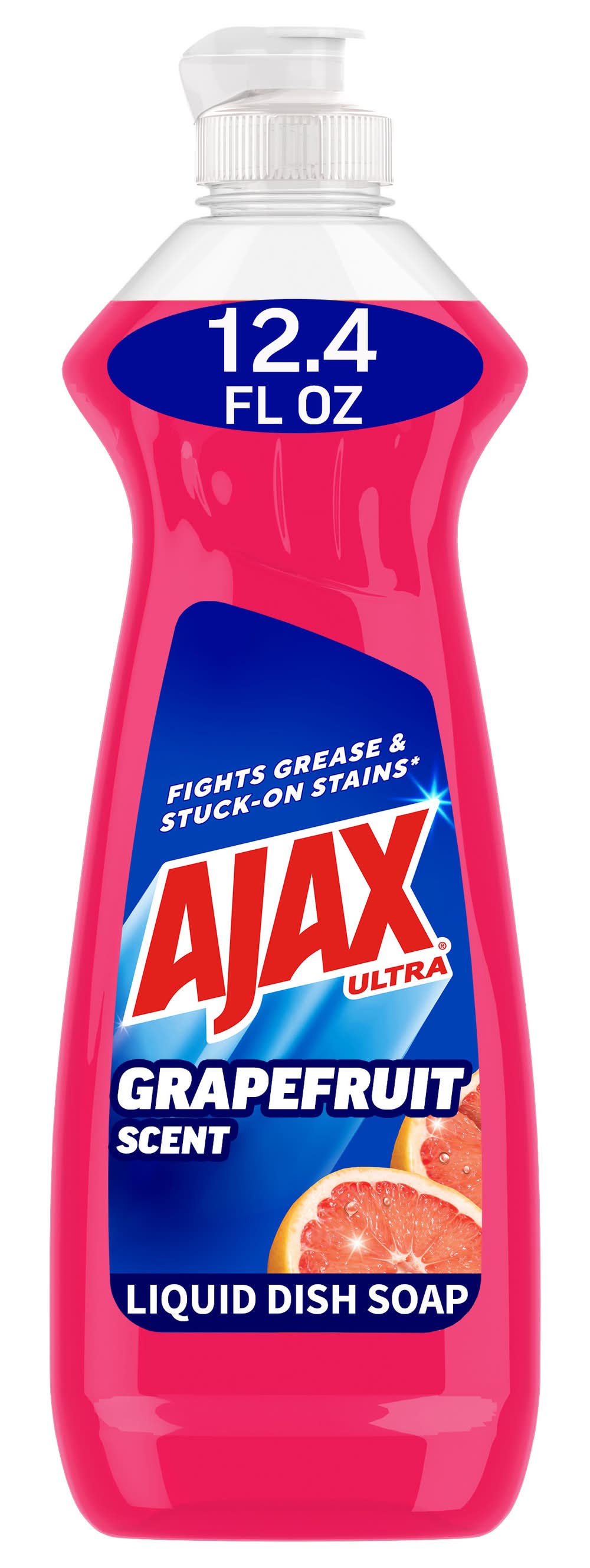 Ajax Ultra Detergent Liquid Dish Soap, Grapefruit (12.4 fl oz)