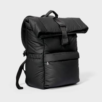 Puffer 16" Backpack Black - Open Story™️