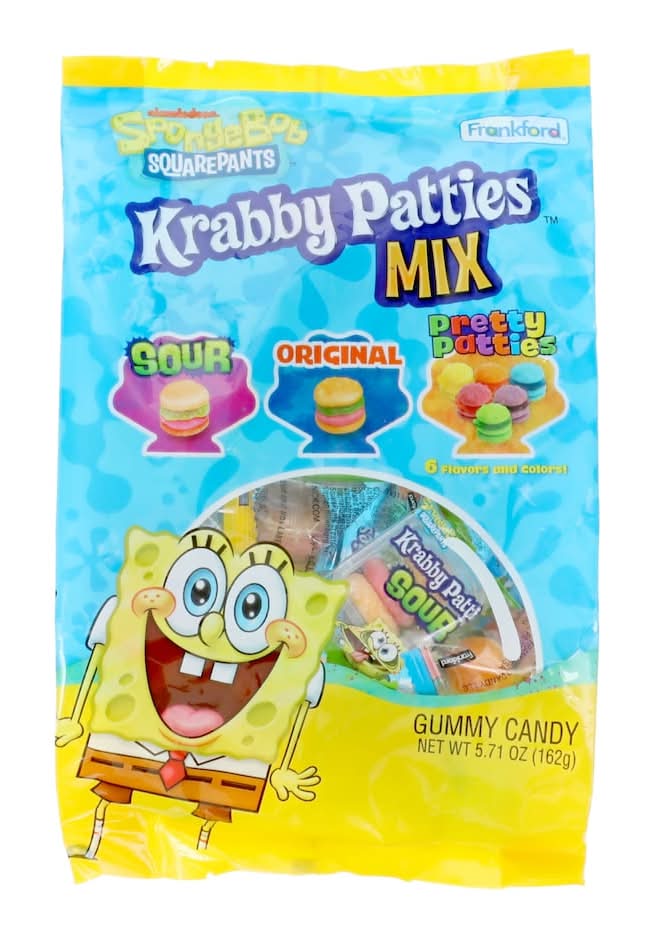 Frankford Krabby Patty Mix Gummy Candy, Assorted (5.17 oz)