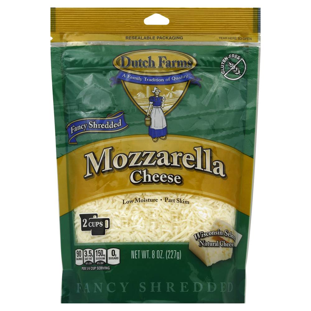 Dutch Farms Fancy Shredded Mozzarella Cheese