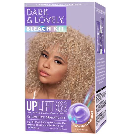 Softsheen-Carson Dark and Lovely Uplift Hair Bleach Kit, Hair Dye, Bleach Blonde, 1 Kit