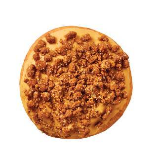 Caramel Crunch Crumble Filled Donut