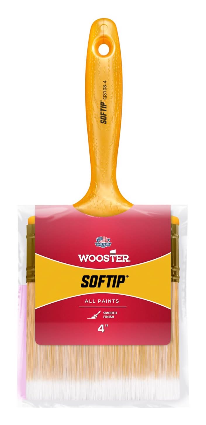 Wooster Softip 4 In. Flat Paint Brush