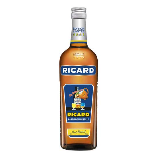 Ricard pastis de marseille alc. 45% vol. 1 L