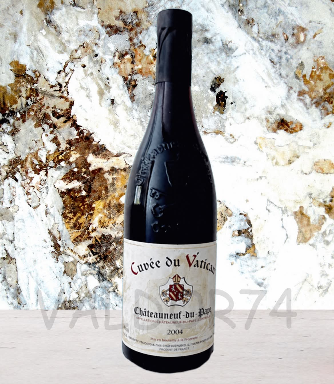 CHATEAUNRUF DU PAPE CUVEE DU VATICAN 2004 Valdor74