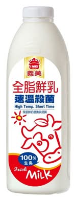 義美 全脂鮮乳 (1000 mL)