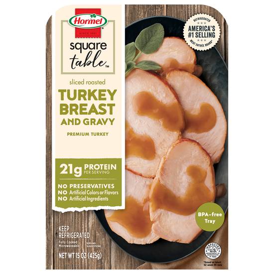 Hormel Slice Roasted Turkey Breast & Gravy (15 oz)