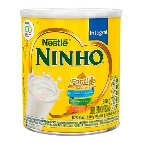 Ninho · Leite em pó integral (380 g)