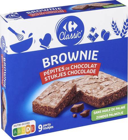 Carrefour Classic' - Brownie (pépites de chocolat)