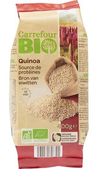 FID - Quinoa bio CARREFOUR BIO - le sachet de 400g