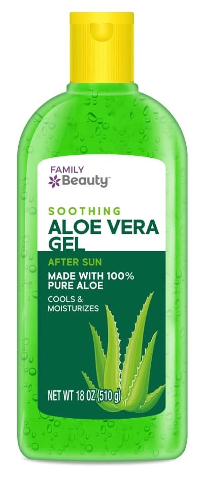Family Beauty Soothing After Sun Aloe Vera Gel (18 oz)