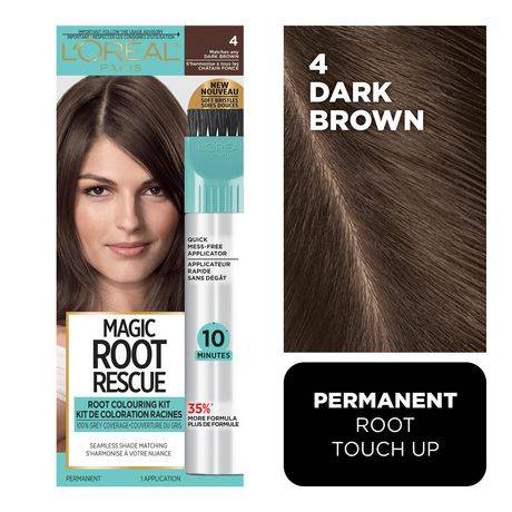 L'Oréal Paris Magic Root Rescue Root Touch Up, Dark Black (140 g)