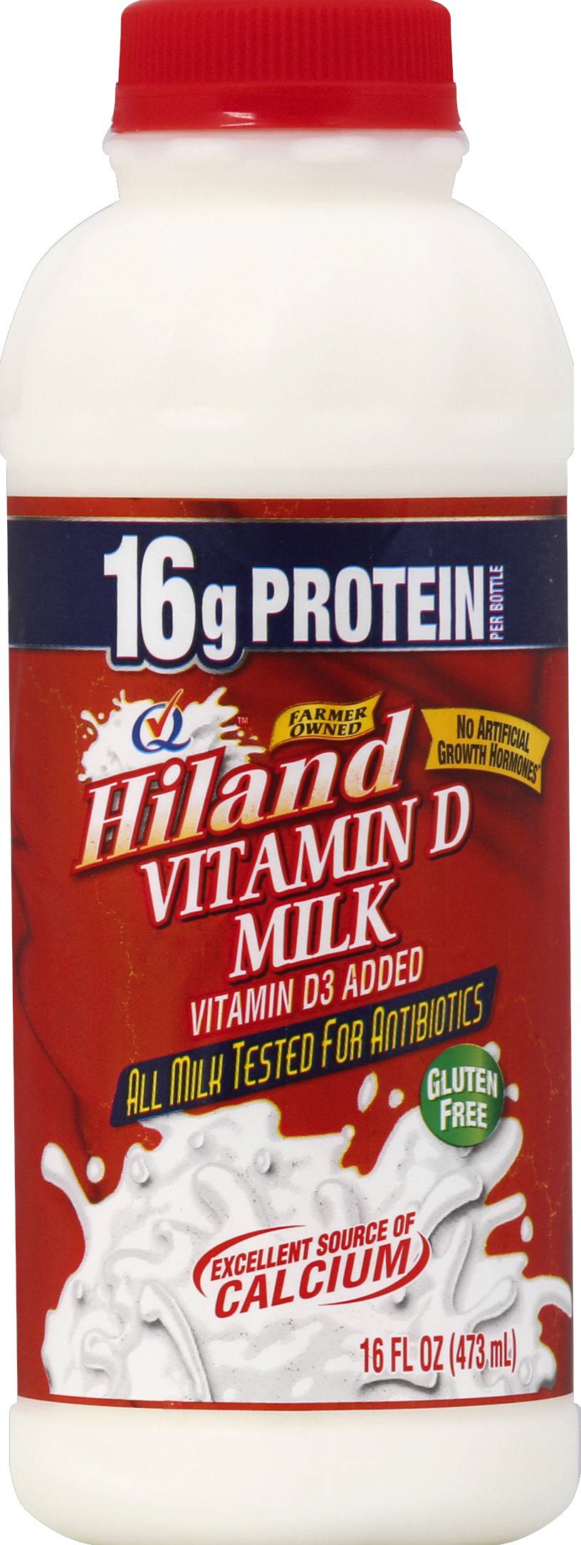 Hiland Vitamin D Milk (16 fl oz)