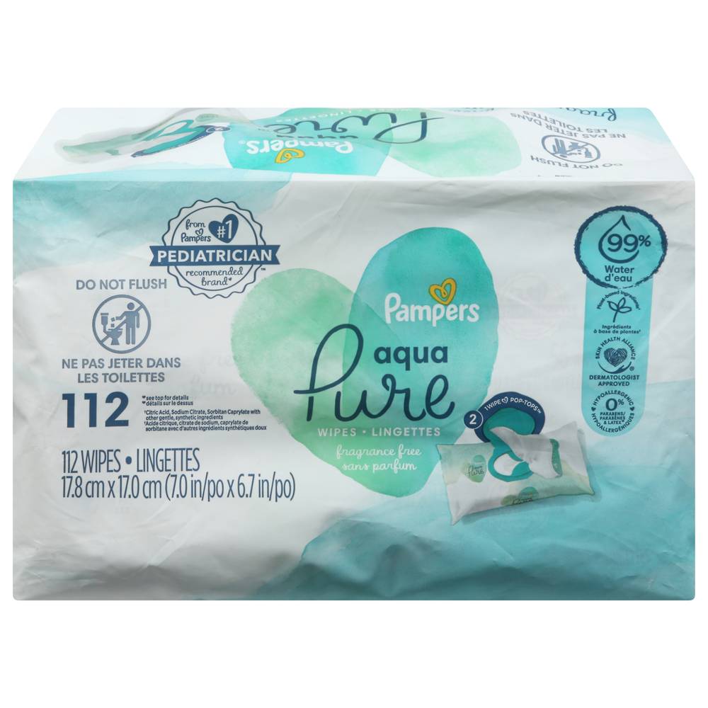 Pampers Aqua Pure Wipes