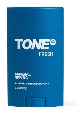 TONE Mineral Spring Aluminum Free Deodorant, Fresh (2.65 oz)