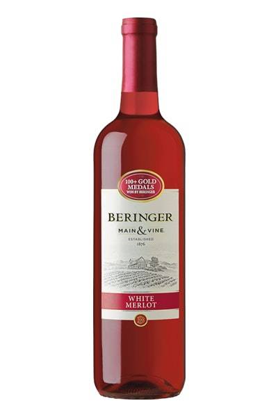 Beringer Main & Vine White Merlot Wine, (750 ml)