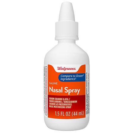 Walgreens Saline Nasal Moisturizing Spray - 1.5 oz