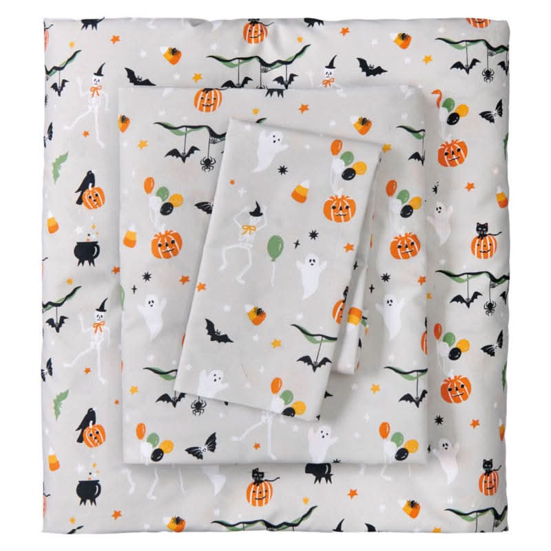 Kirkton House Skeletons Halloween Sheet Set - Twin