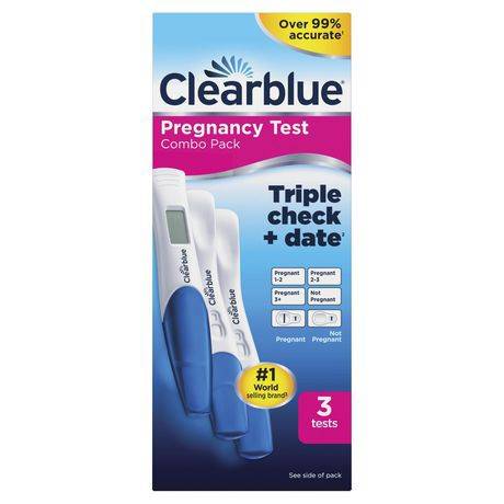 Clearblue Pregnancy Test Combo pack (3 units)