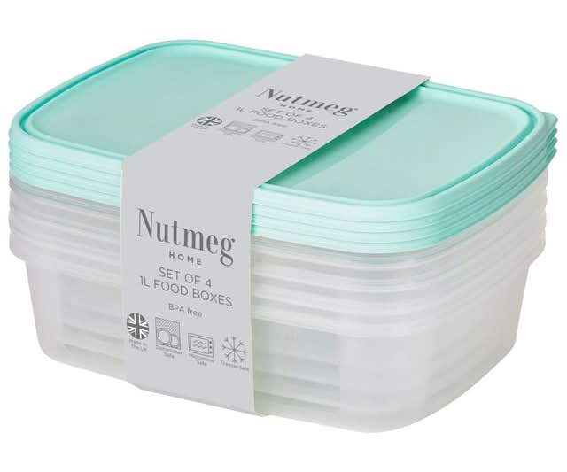 Nutmeg Food Stores 1litre (4 pack)