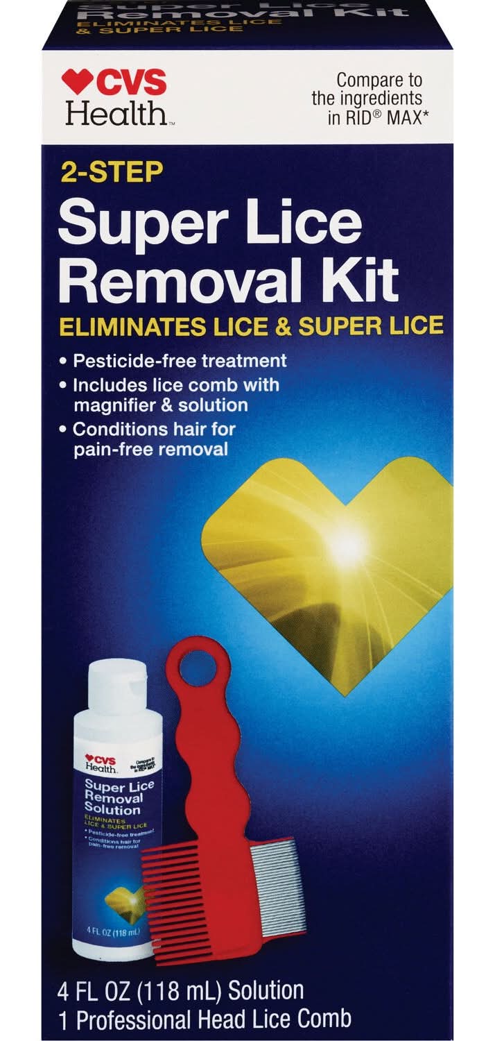 CVS Health Super Lice Removal Kit (4 fl oz)
