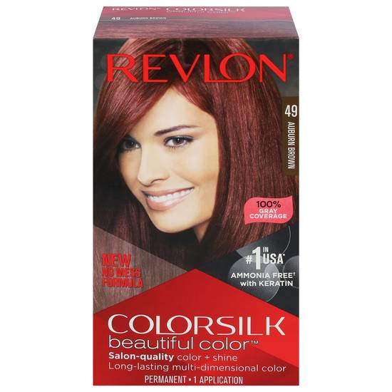 Revlon Colorsilk Beautiful Color Auburn Brown 60 Permanent Hair Color