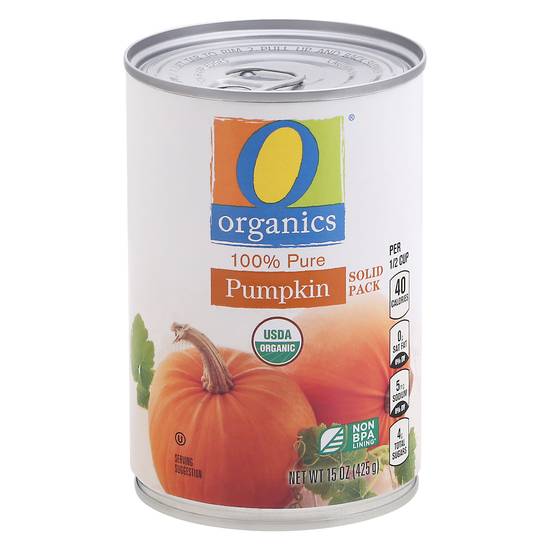 O Organics Organic Canned Vegetable Pumpkin (15 oz)