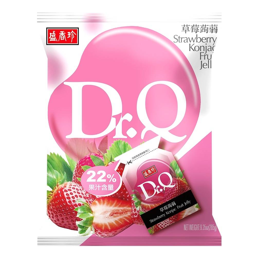 Dr.Q草莓蒟蒻 <265g克 x 1 x 1Bag包>