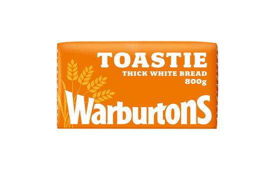 Warburtons Toastie White 800g