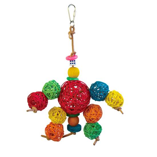 A&E Cage Company Have-a-Ball Bird Toy (Color: Multi Color)
