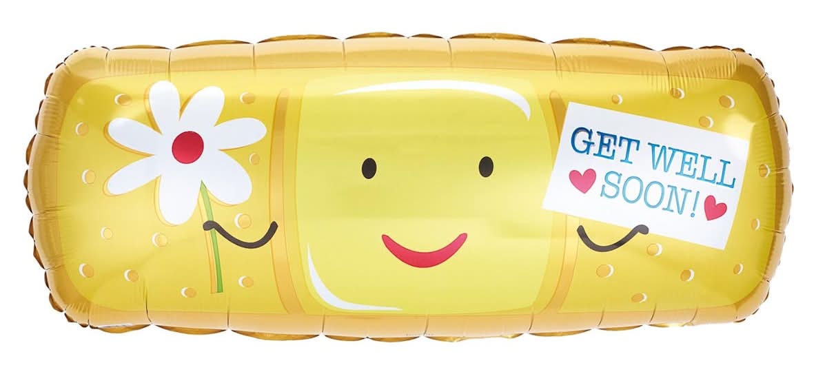 30" Get Well Bandage Balloon