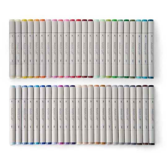 48 Color Dual Tip Sketch Markers By Artist'S Loft