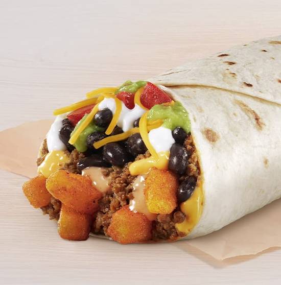 Order 7 Layer Nacho Fries Burrito food online from Taco Bell store, Phoenix on bringmethat.com