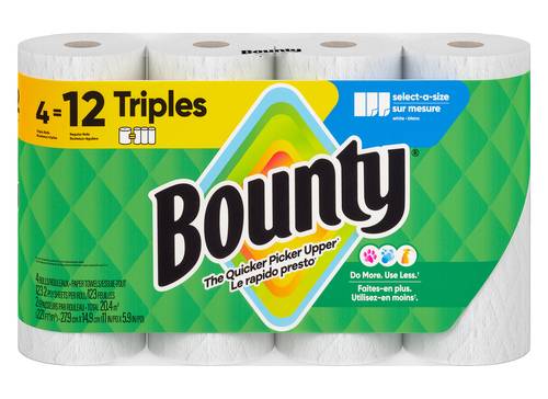 Bounty The Quicker Picker Upper Paper Towel (4 ct)