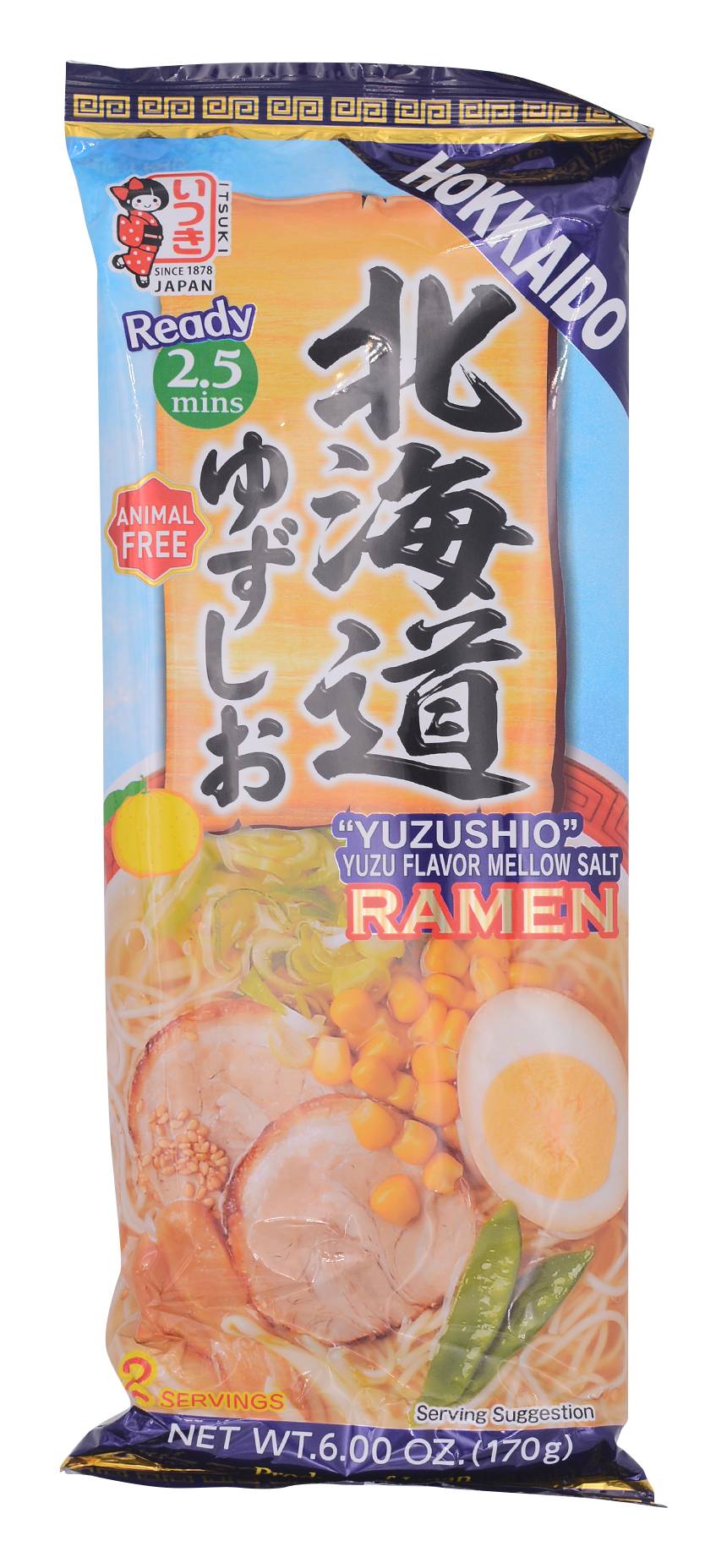 Itsuki Shio Mellow Salt Ramen (170g)