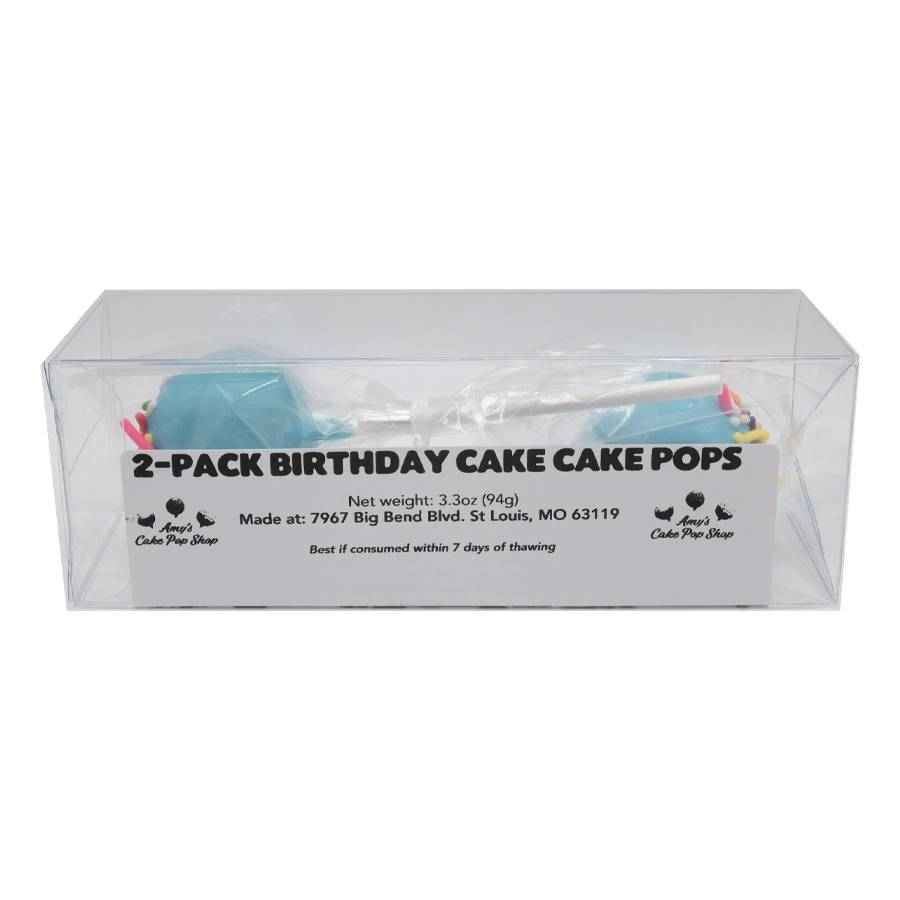 Amys Cake Pop Cake Pop Birthday Cake (2 ct)