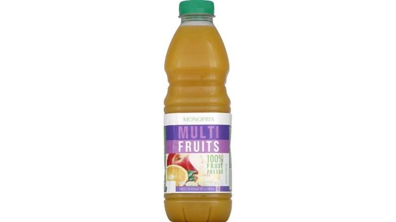 Monoprix - Pur jus 100% fruit pressé (1 L) (multifruits)