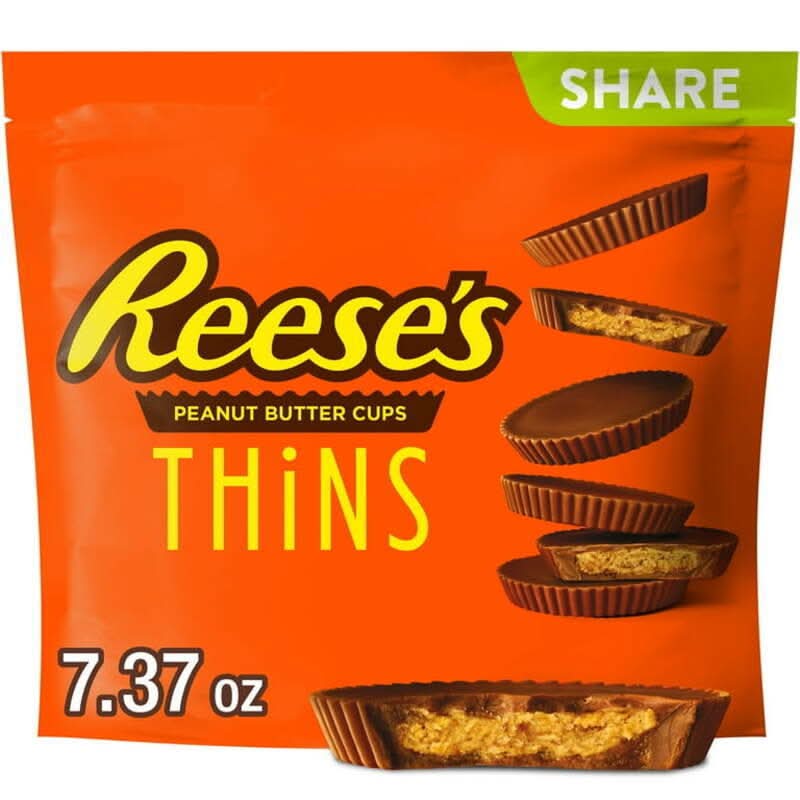 Reese's THiNS Peanut Butter Cups Candy 7.37oz