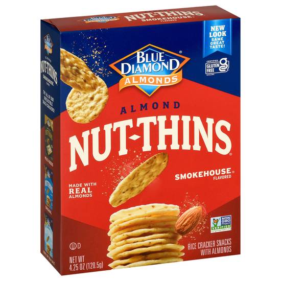 Blue Diamond Almond Nut-Thins Smokehouse Flavored Crackers (4.3 oz)