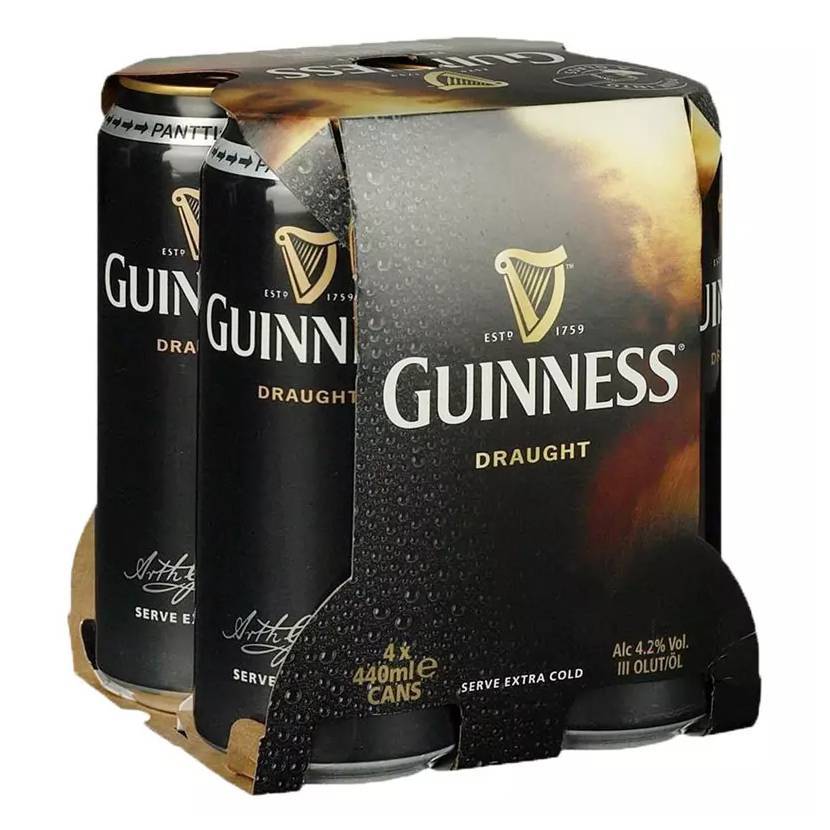 Guinness Draught 4pack 500ml