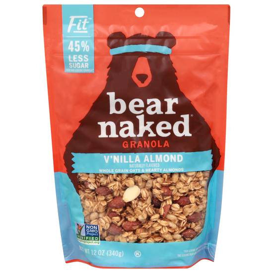 Bear Naked 45% Less Sugar V'nilla Almond Granola