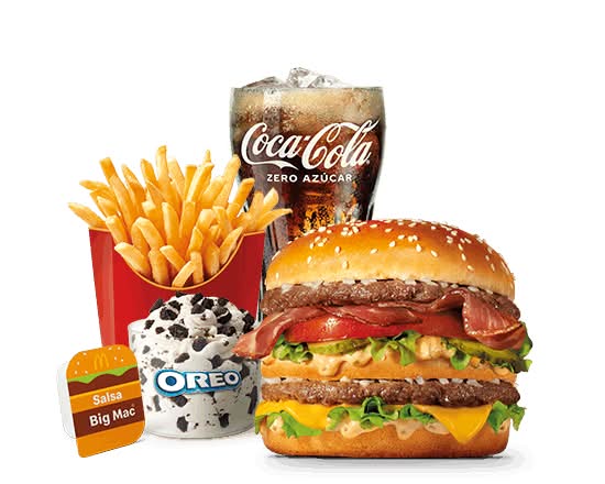 Menú Completo Mediano Grand Big Mac BLT + Salsa Big Mac