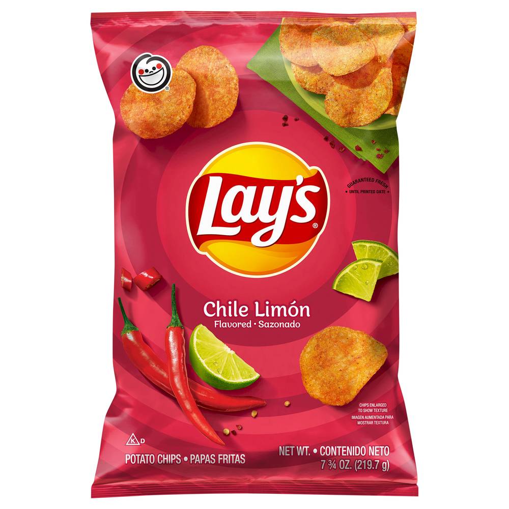 Lay's Chile Limon Flavored Potato Chips (7.8 oz)