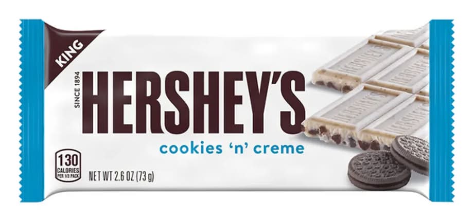 Hershey's Cookies N' Creme King Size Candy Bar