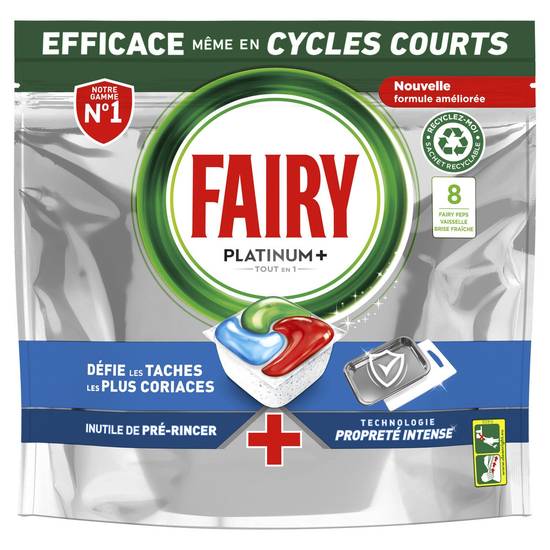 Fairy - Tablettes lave vaisselle original platinium plus tout en 1
